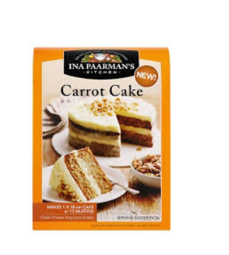 Ina Paarman's Mixed Carrot Cake Mix, 595g