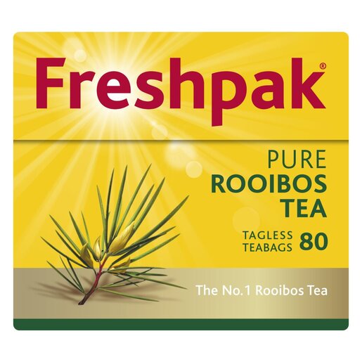 Freshpak Rooibos Tagless Tea Bags 80 Pack