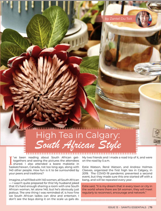 SA high tea in Calgary