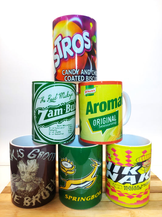 Afrikaans Brands mugs - ceramic