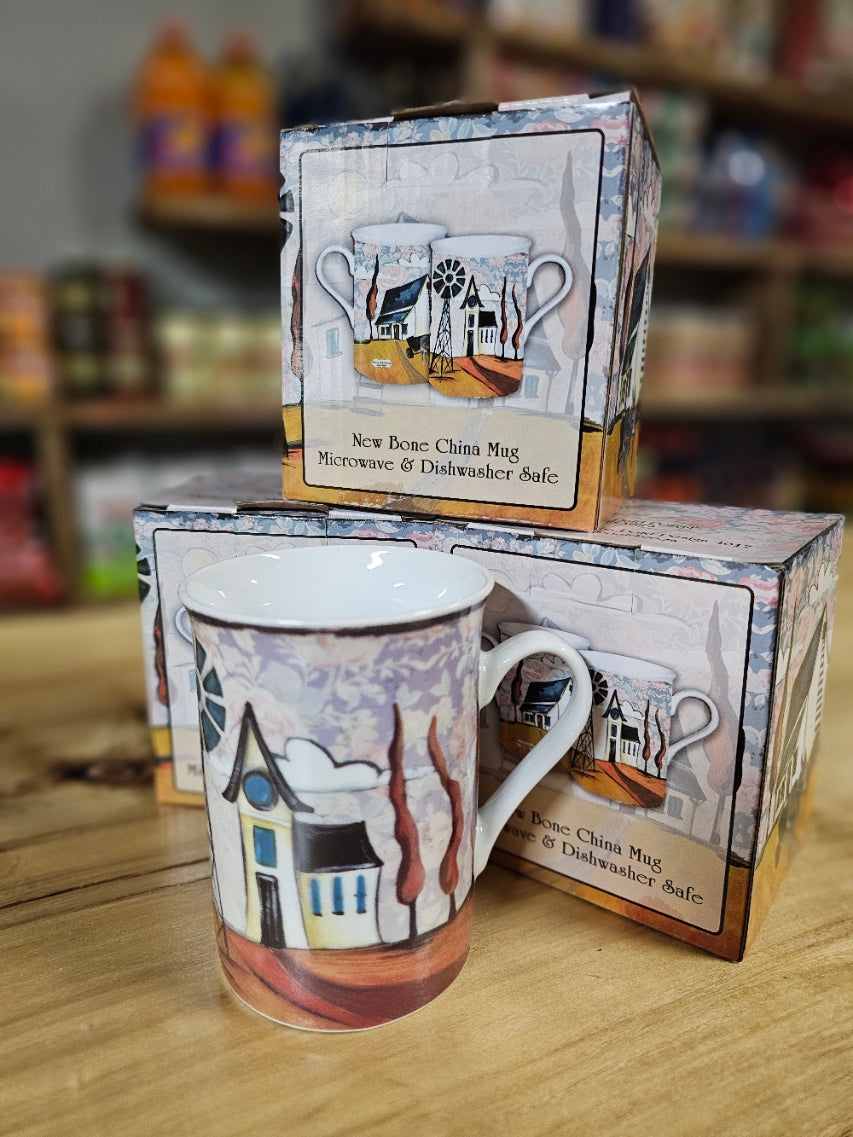karoo vlakte mugs - ceramic