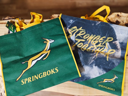 SA Rugby shopping bags
