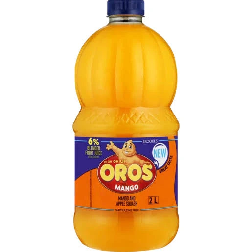 OROS Original Mango Squash, 2L