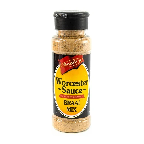 Scalli's Worcester Sauce Braai Mix 200ml