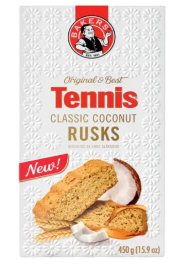 Bakers Tennis Rusks 450g pack