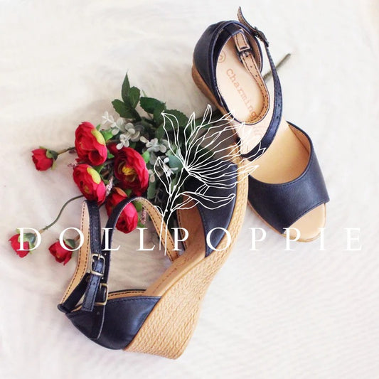 Dollpoppie Talitha Ankle side strap Navy